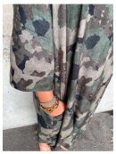 Black Colour - Kenna Camouflage Dress