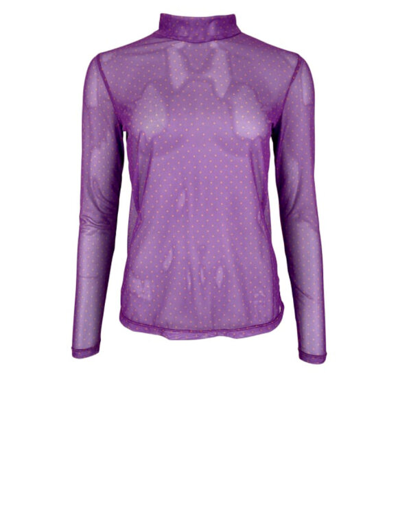 Black Colour - Milano Mesh Blouse Black Colour - Milano Mesh Blouse