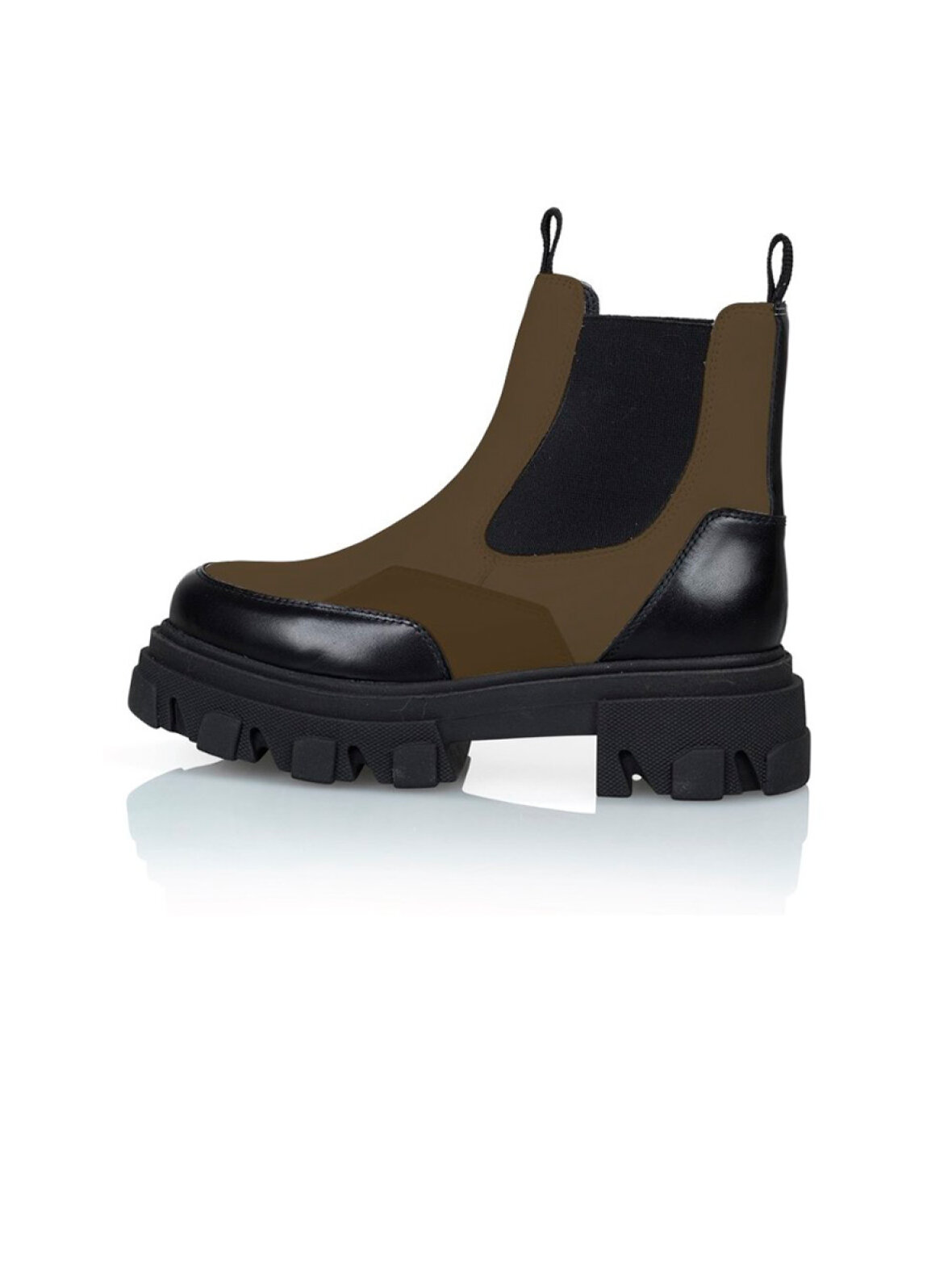 fødselsdag juni Manifold A'POKE - Shoe Biz Copenhagen Ulrica Boots Khaki Black