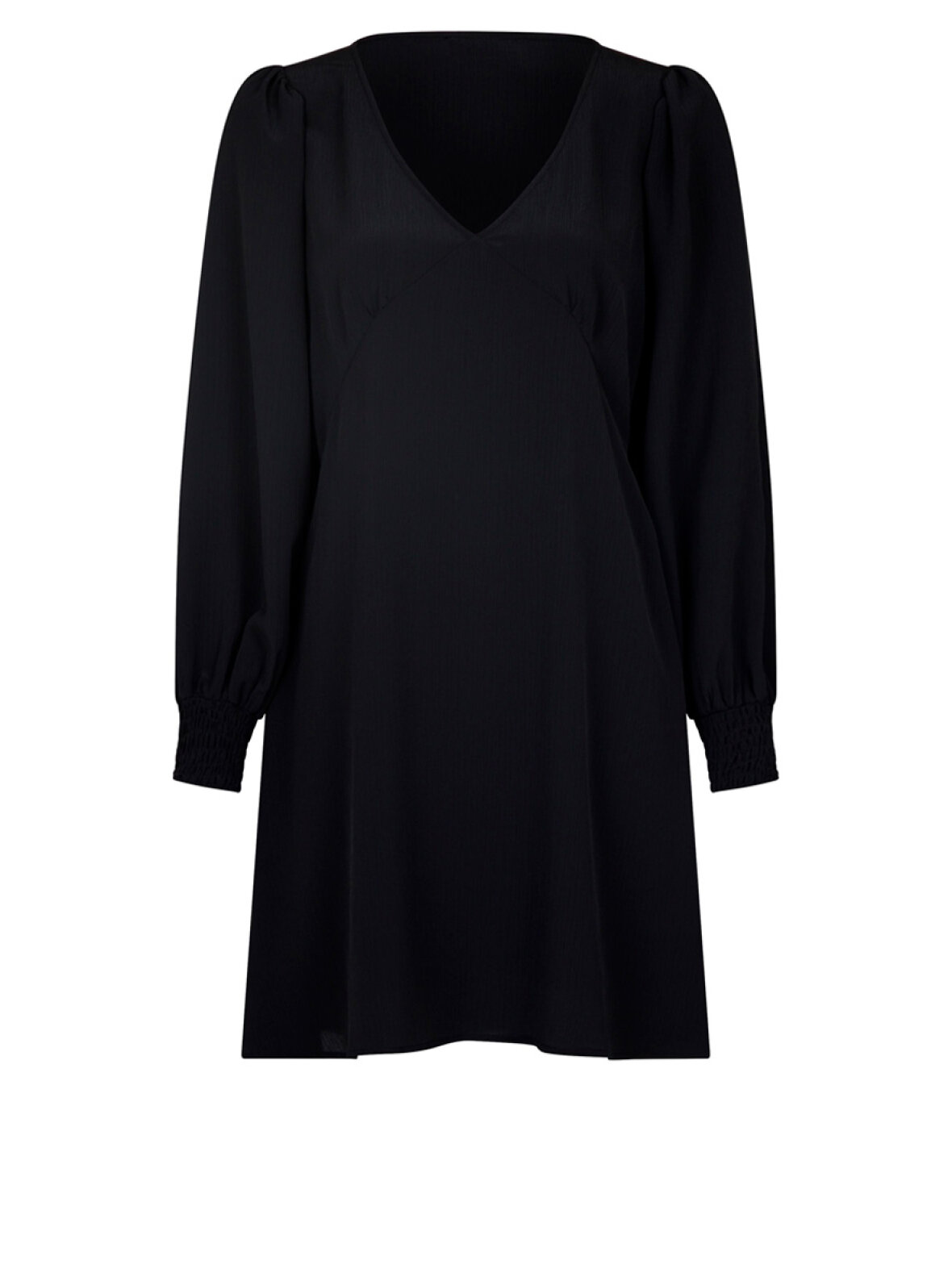 A'POKE Neo Noir Tez Mini Crepe Dress Black - Shop sort crepe kjole