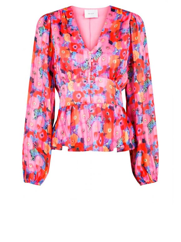 Neo Noir - Meryl Magical Flower Blouse