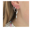 Stine A - Petit Tinsel Creol Earring