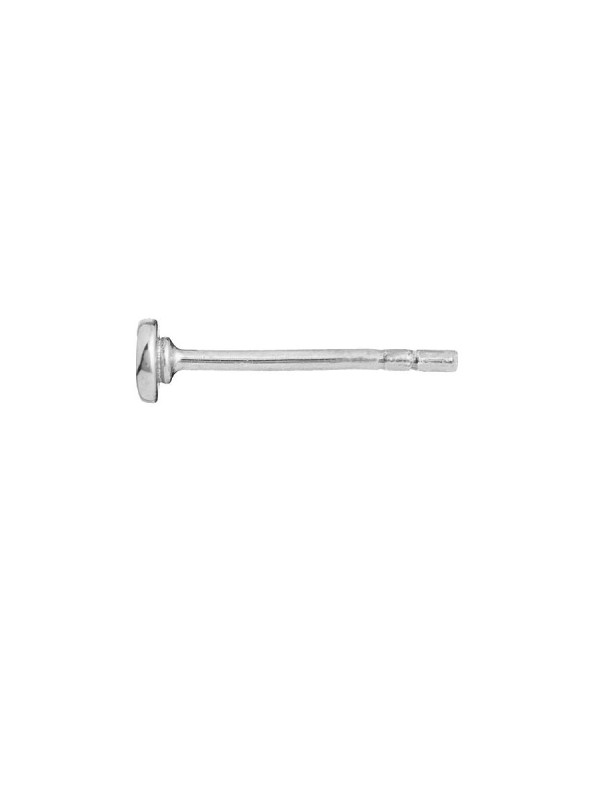 Stine A - Tres Petit Etoile Earring With Pearl Silver