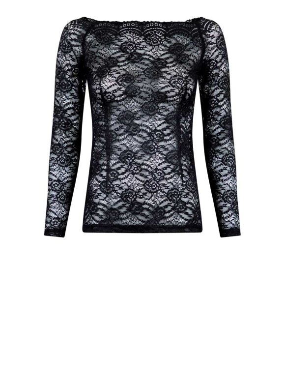 - Neo Noir Casadi Blouse Black Shop sort blondebluse