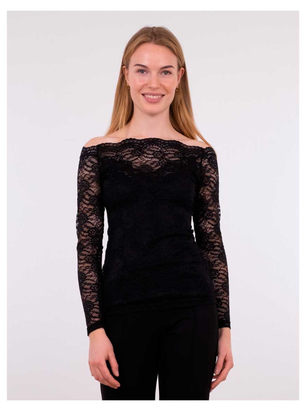 - Neo Noir Casadi Blouse Black Shop sort blondebluse