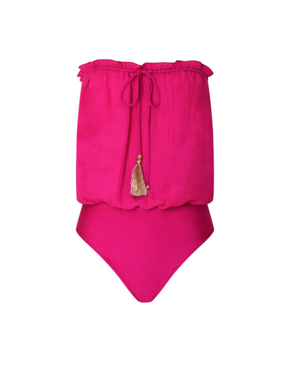 Hanne Bloch - Square Bandeau Swimsuit