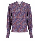 Neo Noir - Landa Paisley Dream Blouse