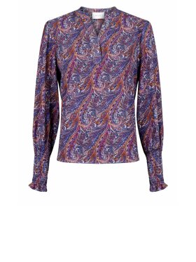 Neo Noir - Landa Paisley Dream Blouse