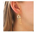 Stine A - Bella Moon Earring w Pearl