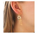 Stine A - Bella Moon Earring w Pearl