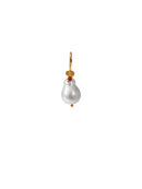 Stine A - Baroque Pearl Earring with Gemstone
