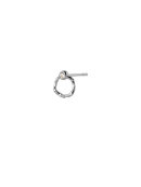 Stine A - Petit Wavy Circle Earring with Stone