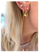 Stine A - Three Dots Double Chain Earring