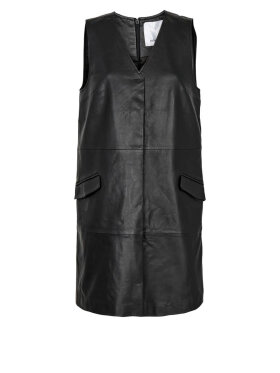 Co'Couture - Phoebe V-spencer Leather Dress
