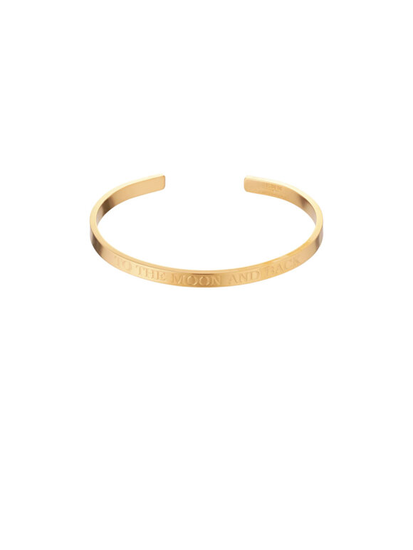 EMM Copenhagen - Gold Bracelet - To The Moon And Back