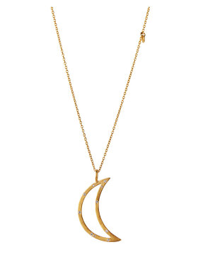 Stine A - Bella Moon w/ Stones Pendant