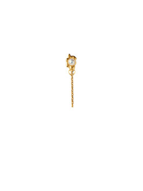 Stine A - Shelly Pearl Earring w/chain