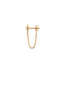 Stine A - Shelly Pearl Earring w/chain