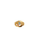 Stine A - My Love Rock Ring with Blue Topas & Pink Opal