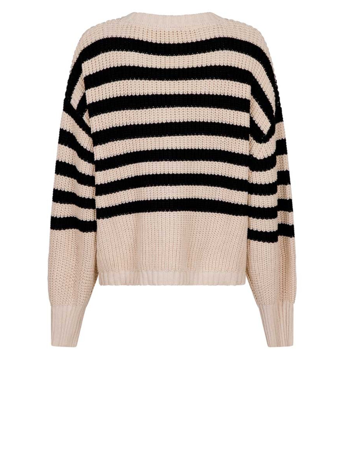 A'POKE - Neo Noir Dakota Stripe Blouse Black