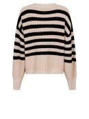 Neo Noir - Dakota Stripe Knit Blouse