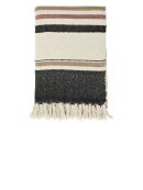 Madam Stoltz - Striped Woven Throw