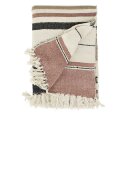 Madam Stoltz - Striped Woven Throw