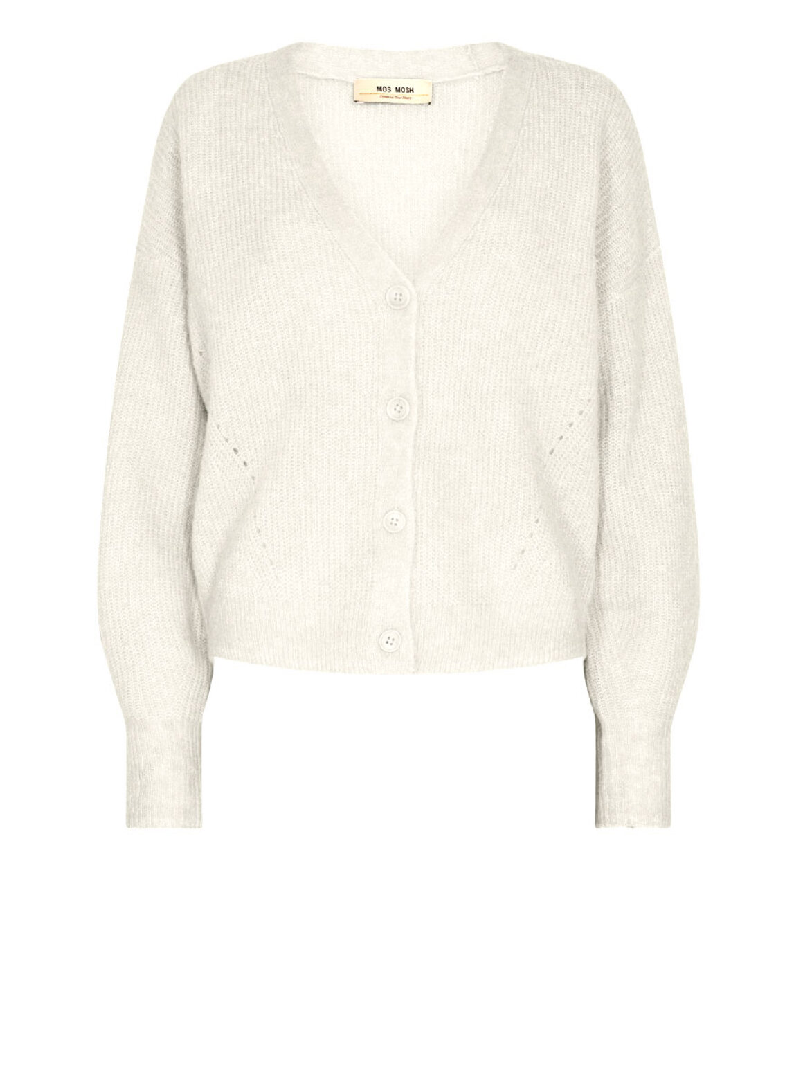 MOS MOSH Elio SS Knit Cardigan Peachy