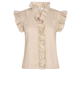 Co'Couture - Sueda Frill Top