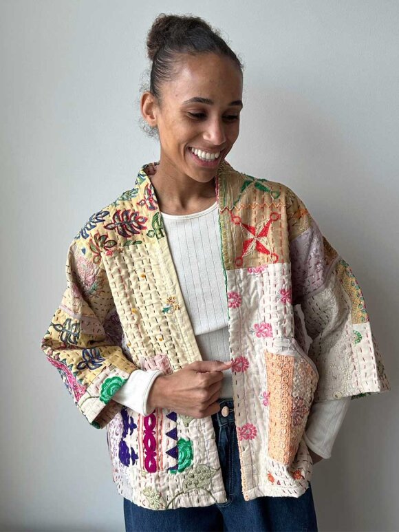 Sissel Edelbo - Tallulah Embroidery Blanket Jacket Sissel Edelbo - Tallulah Embroidery Blanket Jacket