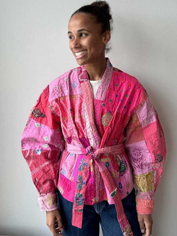 Sissel Edelbo - Aurora Embroidery Patchwork Jacket
