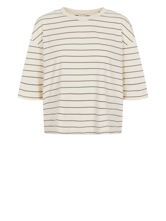 Esme Studios - ESSigne Striped 2/4 Boxy T-shirt