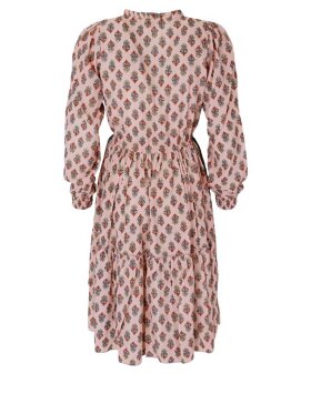 Black Colour - BCLuna Rose Boho Short Dress
