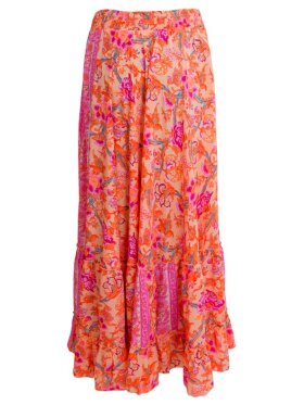 Black Colour - BCLuna Maxi Frill Skirt