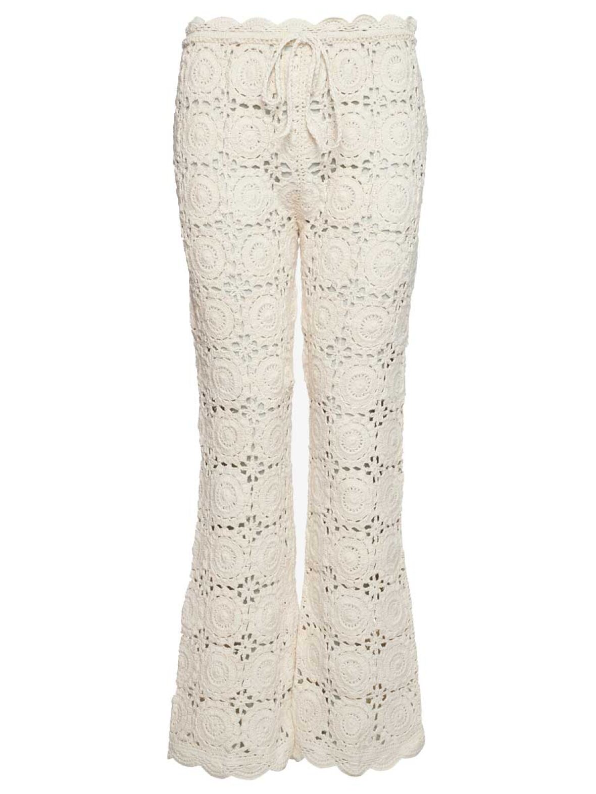 A'POKE - Sissel Edelbo Wilma Crochet Pants Bone White