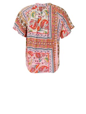 Black Colour - BCSteffi SS Patchwork Shirt