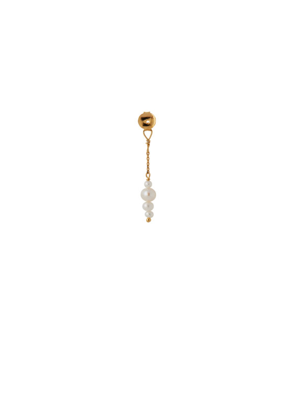 Stine A - Petit Pearl Berries Behind Ear Earring