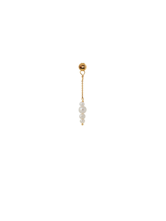 Stine A - Pearl Berries Behind Ear Earring