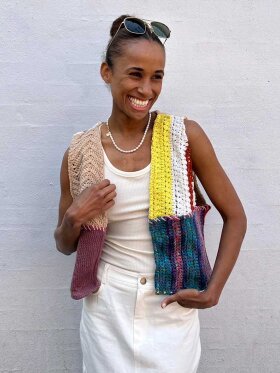 Sissel Edelbo - Yrsa Patchwork Vintage Yarn Vest