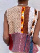 Sissel Edelbo - Yrsa Patchwork Vintage Yarn Vest