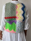 Sissel Edelbo - Yrsa Patchwork Vintage Yarn Vest