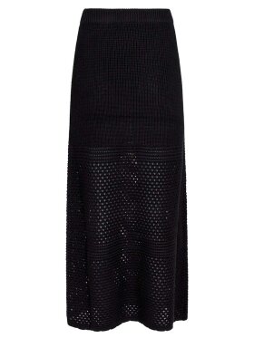 Neo Noir - Como Crochet Knit Skirt