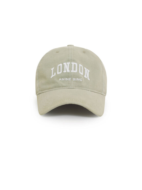 A'POKE - Anine Bing Jeremy Baseball Cap London/Faded seafoam