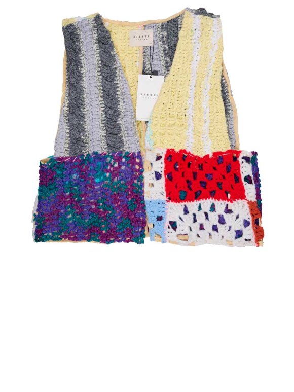 Sissel Edelbo - Yrsa Patchwork Vintage Yarn Vest