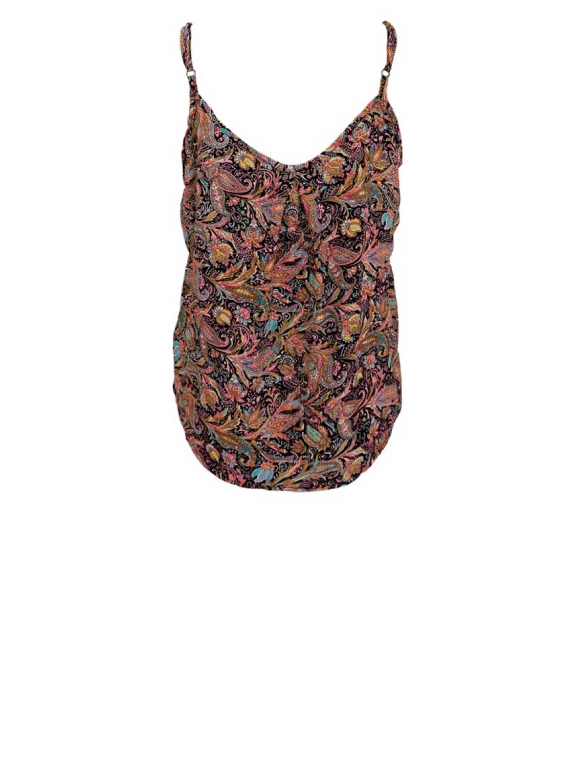 Bcluna Vea Strap Top Blue Argyle main image 1