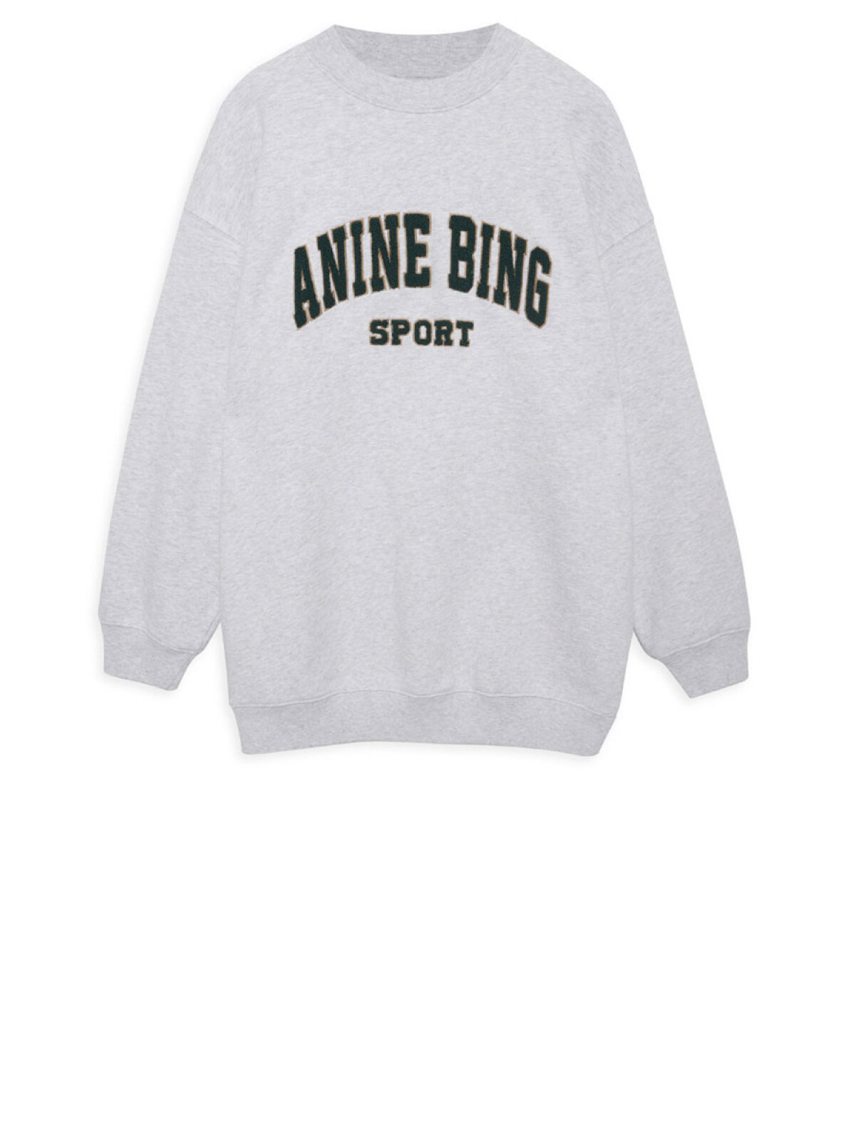 A'POKE - Anine Bing Tyler Sweatshirt Heather Grey