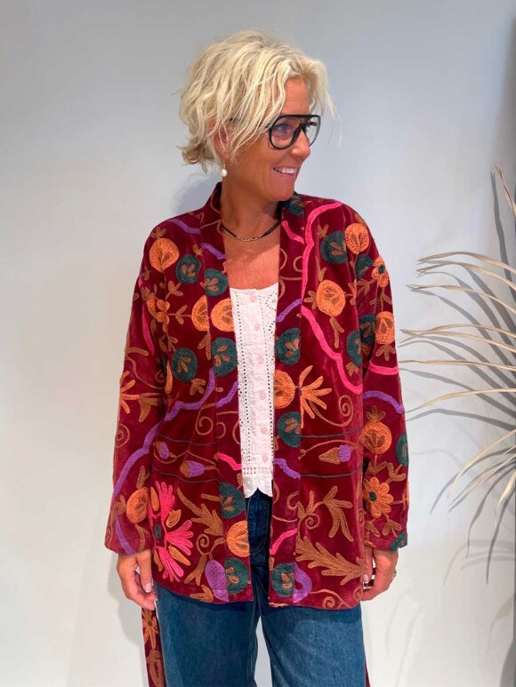 Sissel Edelbo - Benola Velvet Suzani Jacket