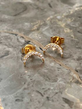 Pico - Luna Crystal Studs