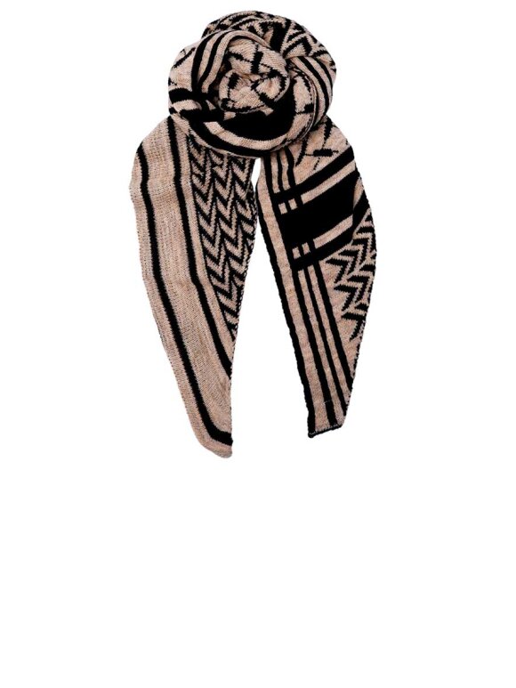Black Colour - BCBex Triangle Scarf
