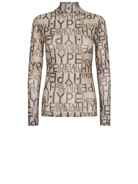 Hype the Detail - 3-320-14 Mesh Blouse